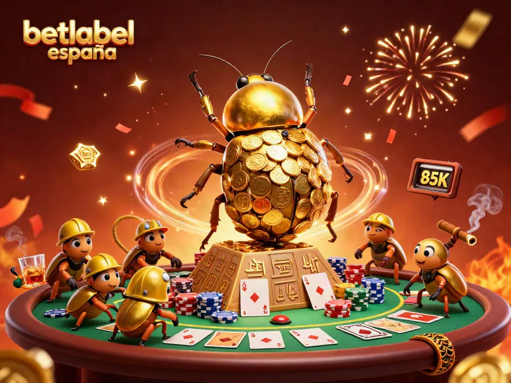 Experience thrilling gameplay at betlabel españa with vibrant casino action and golden winnings.
